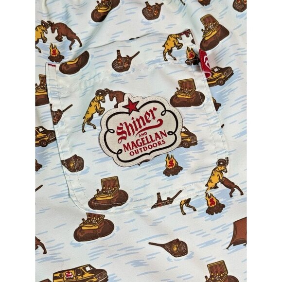 Magellan Shiner colab Fish Gear Shorts Water Repellent‎ Womens Medium - Picture 3 of 9